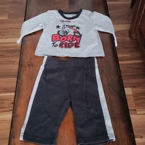 0-3 Months Boy's Mall Wonders 2pc Outfit